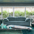 Alison Suede Fabric Luxury 3 Seater Sofa Modern Couch